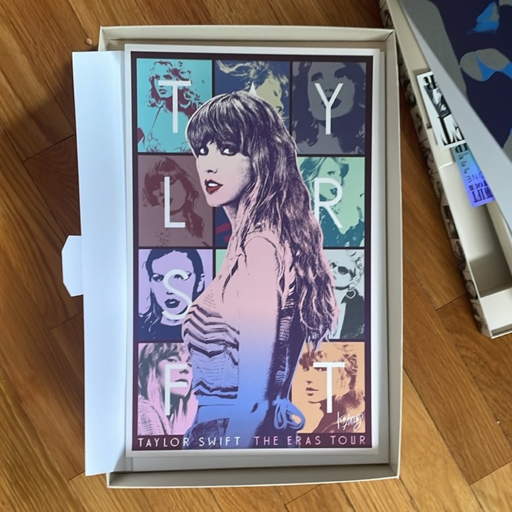 VIP Exclusive Taylor Swift Poster from Eras Tour Gillette Package